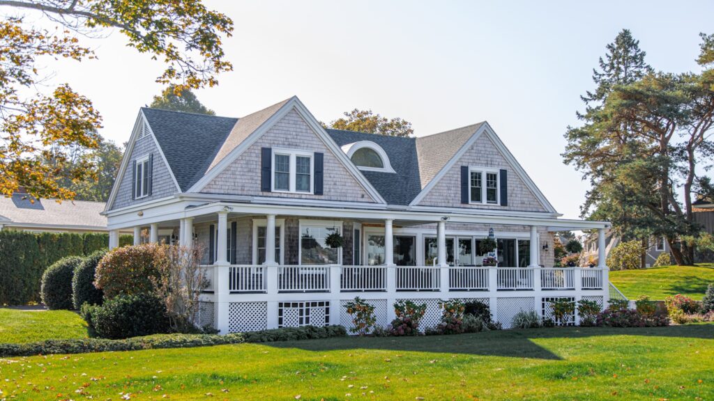 well-presented home exterior with landscaped front yard